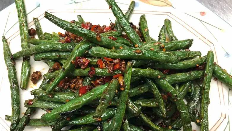 343. Dry Fried Green Beans with Minced Pork 乾燒四季豆